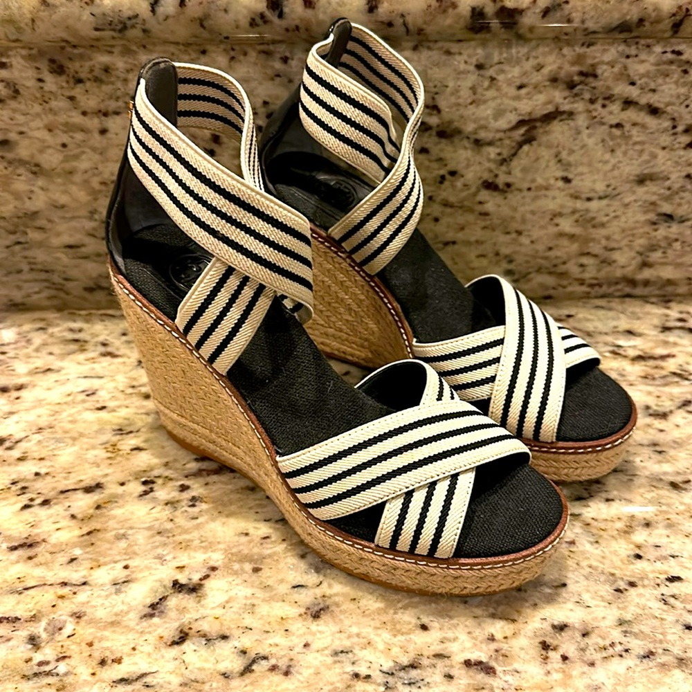 Tory Burch wedge sandals